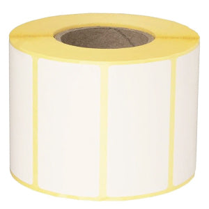 Rotolo 1200 Etichette Termiche Non Rimovibili 60x40 Mm – Anima 40 Mm Per Stampanti Zebra, TSC E Honeywell