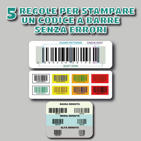 E REGOLE PER STAMPARE IL CODICE A BARRE SENZA ERRORI