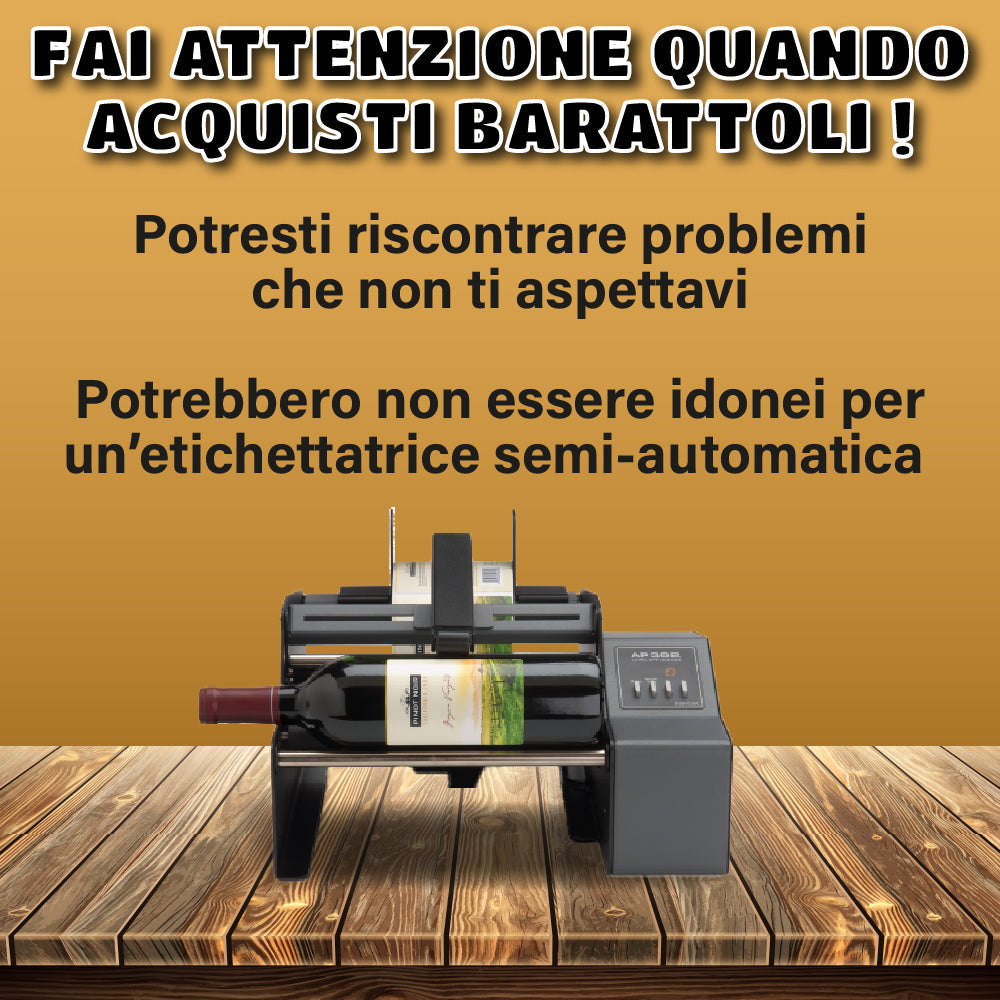PRODOTTI IN BARATTOLO: COME SEMPLIFICARE IL PROCESSO DI ETICHETTATURA