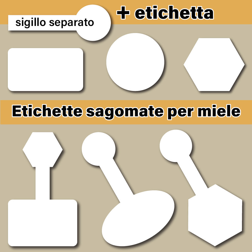 etichette per miele come stamparle in azienda