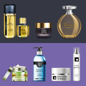 etichette trasparenti in bobina per prodotti alimentari e cosmetici