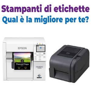 STAMPANTI DI ETICHETTE IN BOBINA: PERCHÉ UTILIZZARLE E COME SCEGLIERLE