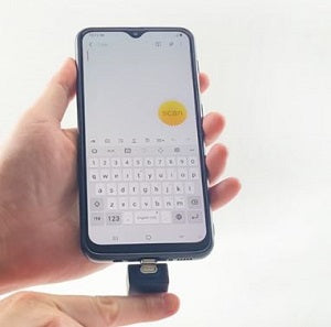 LETTORE DI CODICE A BARRE E CODICI 2D PER SMARTPHONE AC24