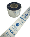 RIBBON TESSILE COLORATO AZZURRO MM 40 X 200MT PER ETICHETTE ABBIGLIAMENTO