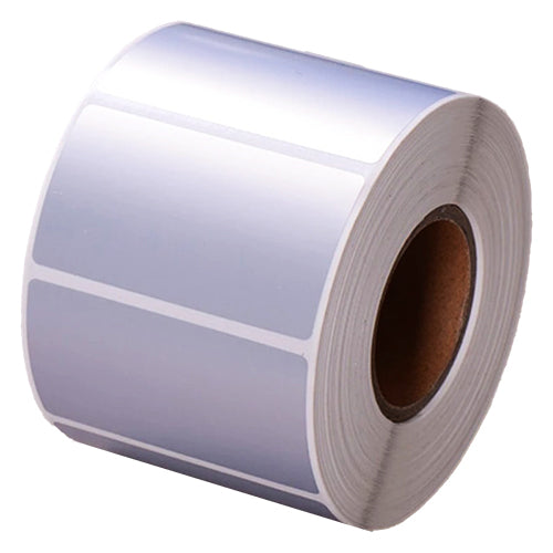 etichette resistenti in poliestere silver per stampanti a trasferimento termico