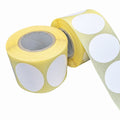 ETICHETTE OVALI 50 x 35 MM IN CARTA PATINATA PER STAMPA A TRASFERIMENTO TERMICO