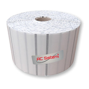 ETICHETTE IN POLIPROPILENE TRASPARENTE MISURA 80 X 20 MM
