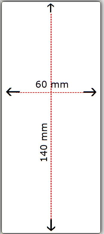 ETICHETTE PRATICHE AUTO MOD. TT-951 IN CARTA MM 60 X 140
