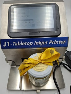 MARCATORE SEMI-AUTOMATICO J1 PER VETRO PLASTICA METALLO CARTA