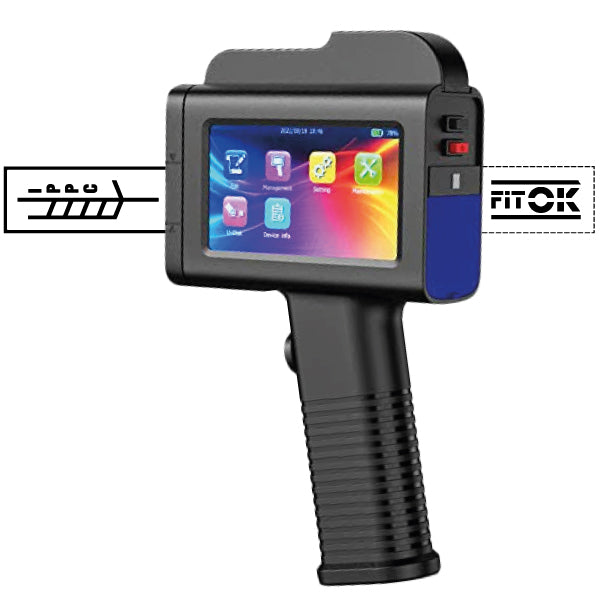 MARCATORE MANUALE PER IL FITOK ALTEZZA DI STAMPA 25 MM