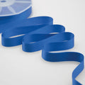NASTRO IN DOPPIO RASO BLU ACCESO MM 16X25 MT