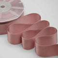 NASTRO IN DOPPIO RASO ROSA ANTICO MM 25X25 MT