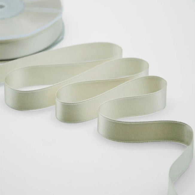 NASTRO IN DOPPIO RASO COLOR SETA MM 16X25 MT
