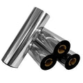 RIBBON ARGENTO RESINA PER IL TRASFERIMENTO TERMICO MM 100x74 MT