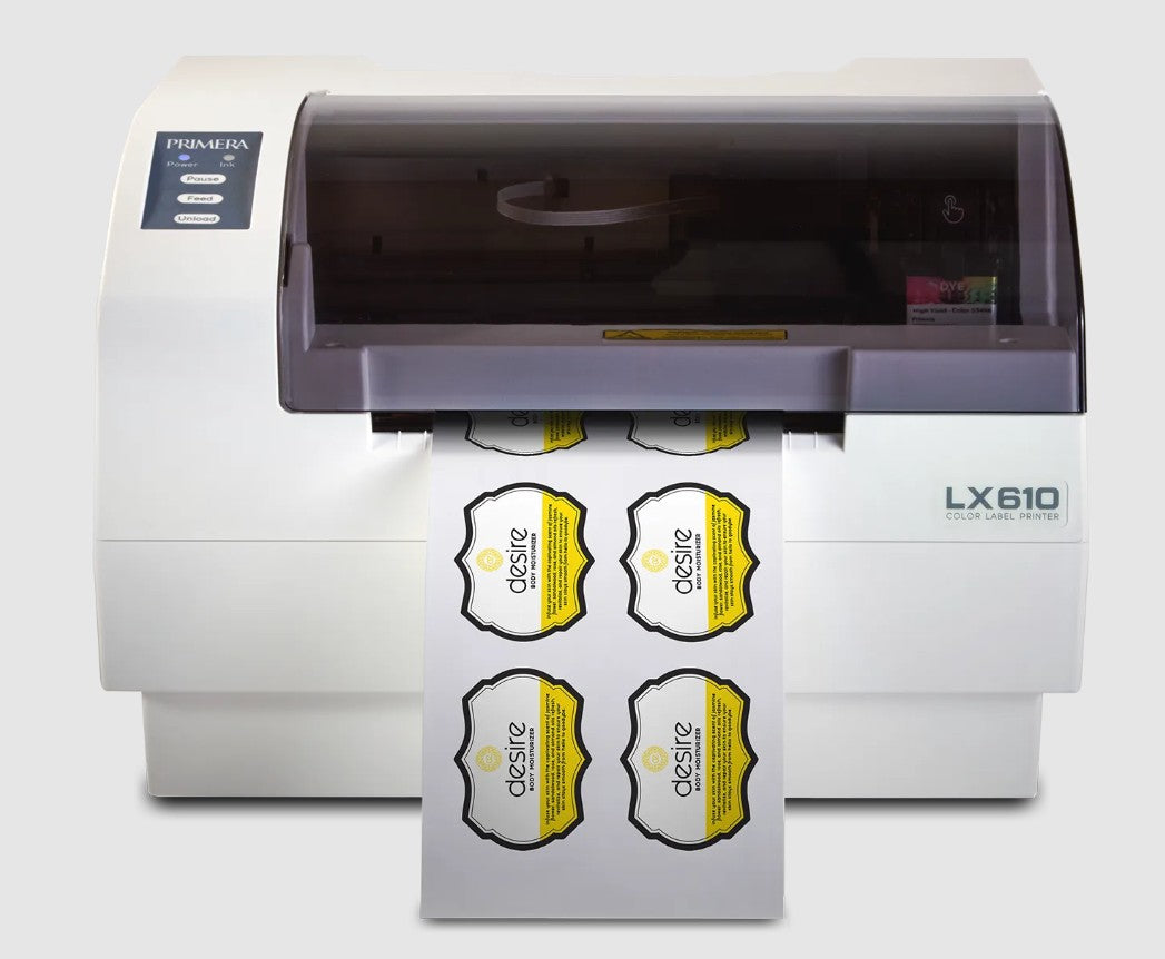 STAMPANTE E FUSTELLATRICE DI ETICHETTE A COLORI PRIMERA LX610E