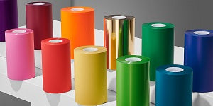 RIBBON PIGMENTATO CERA-RESINA VIOLA MM 60 X 150 MT