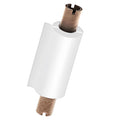 RIBBON BIANCO CERA PER IL TRASFERIMENTO TERMICO MM 64X74 MT