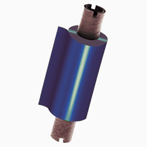 RIBBON BLU CERA PER IL TRASFERIMENTO TERMICO MM 64 X 74 MT