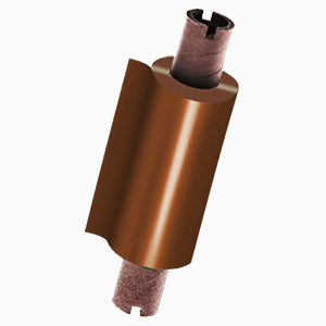 RIBBON MOKA CERA PER IL TRASFERIMENTO TERMICO MM 64 X 74 MT