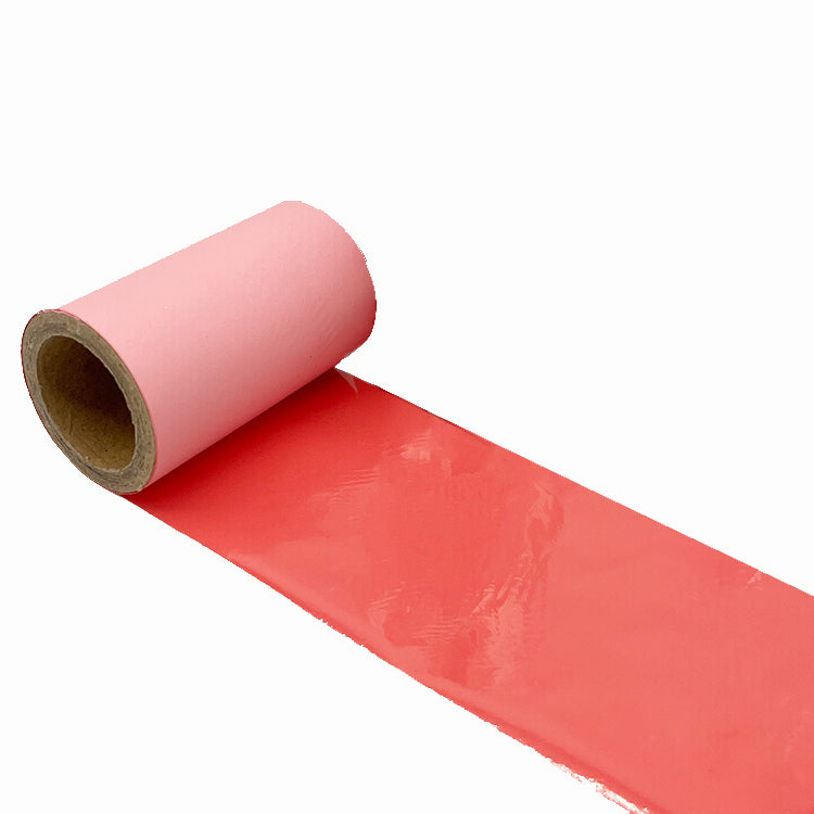 RIBBON PIGMENTATO CERA-RESINA ROSA MM 110 X 20 MT