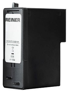 CARTUCCIA NERA A BASE SOLVENTE PER MARCATORE REINER JETSTAMP GRAPHIC 970