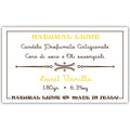 REALIZZAZIONE GRAFICA ETICHETTA PER CANDELA PROFUMATA: STILE MINIMALE