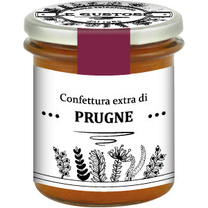 MODELLO DI ETICHETTA CON SIGILLO PER CONFETTURE: VINTAGE