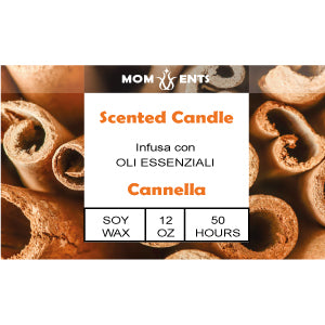 REALIZZAZIONE GRAFICA ETICHETTA PER CANDELA PROFUMATA: FOTOGRAFIA FRAGRANZA