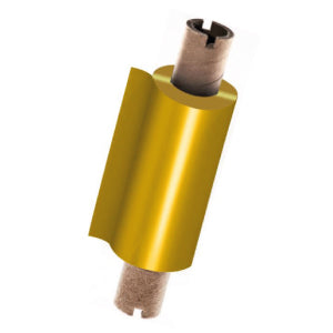 RIBBON CERA ORO PER STAMPANTI A TRASFERIMENTO TERMICO