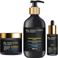REALIZZAZIONE GRAFICA ETICHETTE PER PRODOTTI COSMETICI: LINEA BASIC BLACK