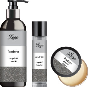MODELLO PERSONALIZZABILE DI ETICHETTA PER PRODOTTI COSMETICI: PATTERN WILD