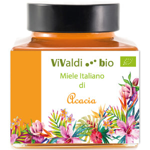 MODELLO ETICHETTA PER MIELE: CORNICE DI FIORI